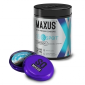 Гладкие презервативы Maxus G spot с двойной спиралью - 15 шт. - Maxus - купить с доставкой в Златоусте