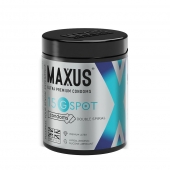 Гладкие презервативы Maxus G spot с двойной спиралью - 15 шт. - Maxus - купить с доставкой в Златоусте
