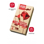 Презервативы Elasun Strawberry с аромато клубники - 10 шт. - Elasun - купить с доставкой в Златоусте