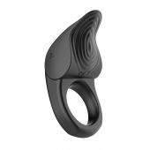 Черное эрекционное виброкольцо Vibro Lust Ring - MALESATION - в Златоусте купить с доставкой