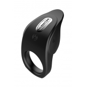 Черное эрекционное виброкольцо Vibro Lust Ring - MALESATION - в Златоусте купить с доставкой