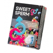 Шипучие таблетки для мужчин Sweet Sperm для изменения вкуса спермы (4 шт. по 0,5 гр.) - Капиталпродукт - купить с доставкой в Златоусте