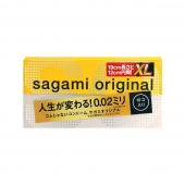 Презервативы увеличенного размера Sagami Original 0.02 XL-size - 12 шт. - Sagami - купить с доставкой в Златоусте