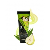 Массажный крем для тела с ароматом груши и зелёного чая Pear   Exotic Green Tea - 200 мл. - Shunga - купить с доставкой в Златоусте