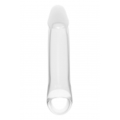 Прозрачная насадка-удлинитель 6.6’’ Extender With Ball Strap - 17,3 см. - Dream Toys - в Златоусте купить с доставкой