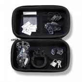 Мужской пояс верности Pubic Enemy No1 Silver Edition - MyStim - купить с доставкой в Златоусте