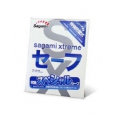 Презерватив Sagami Xtreme Ultrasafe с двойным количеством смазки - 1 шт. - Sagami - купить с доставкой в Златоусте