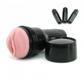 Мастурбатор-вагина Fleshlight - Vibro Pink Lady Touch с вибрацией - Fleshlight - в Златоусте купить с доставкой