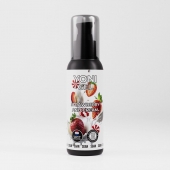 Лубрикант для орального секса SGAN со вкусом клубники со сливками - 100 мл. - SGAN - купить с доставкой в Златоусте