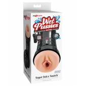 Мастурбатор-вагина в колбе Super Juicy Snatch - Pipedream - в Златоусте купить с доставкой