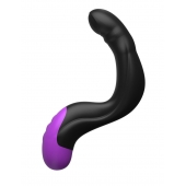 Черно-фиолетовый вибромассажёр простаты Hyper-Pulse P-Spot Massager - Pipedream - в Златоусте купить с доставкой