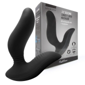 Черный вибромассажер простаты 3,5’’ Curve P-spot Massager - 12 см. - Erokay - в Златоусте купить с доставкой