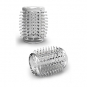 Прозрачная насадка с шипами STAY HARD COCK SLEEVE 01 CLEAR - Blush Novelties - в Златоусте купить с доставкой