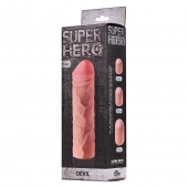 Фаллоудлинитель SUPER HERO Dewil - 17,5 см. - Lola Games - в Златоусте купить с доставкой