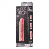 Фаллоудлинитель SUPER HERO Sex Machine - 15,5 см. - Lola Games - в Златоусте купить с доставкой