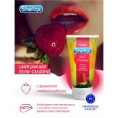 Интимная гель-смазка Shefox «Сладкая клубника» - 50 мл. - Shefox - купить с доставкой в Златоусте