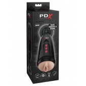 Мастурбатор-вагина с вибрацией Dirty Talk Starter Stroker - Pipedream - в Златоусте купить с доставкой