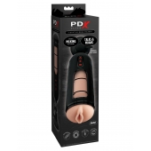Мастурбатор-вагина с вибрацией Vibrating Mega Milker - Pipedream - в Златоусте купить с доставкой