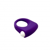 Фиолетовое эрекционное кольцо Puggle Vibrating Ring with Bullet - Adrien Lastic - в Златоусте купить с доставкой