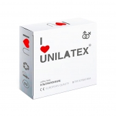 Ультратонкие презервативы Unilatex Ultra Thin - 3 шт. - Unilatex - купить с доставкой в Златоусте