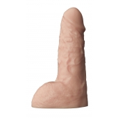 Телесный фаллоудлинитель с мошонкой Cock Next - 19 см. - LOVETOY (А-Полимер) - в Златоусте купить с доставкой