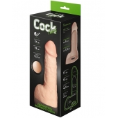 Телесный фаллоудлинитель с мошонкой Cock Next - 17 см. - LOVETOY (А-Полимер) - в Златоусте купить с доставкой