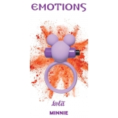 Сиреневое эрекционное виброколечко Emotions Minnie - Lola Games - в Златоусте купить с доставкой