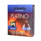Стимулирующая насадка с усиками Platino  Вулкан - Sitabella - купить с доставкой в Златоусте