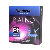 Стимулирующая насадка с усиками и шипиками Platino  Ураган - Sitabella - купить с доставкой в Златоусте