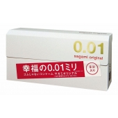 Супер тонкие презервативы Sagami Original 0.01 - 5 шт. - Sagami - купить с доставкой в Златоусте