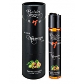 Массажное масло с ароматом экзотических фруктов Huile de Massage Gourmande Fruits Exotiques - 59 мл. - Plaisir Secret - купить с доставкой в Златоусте