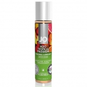 Смазка с ароматом тропических фруктов JO Flavored Tropical Passion - 30 мл. - System JO - купить с доставкой в Златоусте