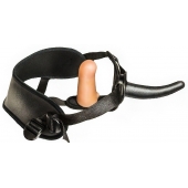 Женский страпон с вагинальной пробкой Woman Strap - 12 см. - LOVETOY (А-Полимер) - купить с доставкой в Златоусте