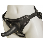 Женский страпон с вагинальной пробкой Woman Strap - 12 см. - LOVETOY (А-Полимер) - купить с доставкой в Златоусте