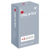 Презервативы с точками Unilatex Dotted - 12 шт. + 3 шт. в подарок - Unilatex - купить с доставкой в Златоусте