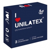 Ультрапрочные презервативы Unilatex Extra Strong - 3 шт. - Unilatex - купить с доставкой в Златоусте