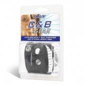 Утяжка для мошонки и пениса Cock Ring With 1  Ball Stretcher And Optional Weight Ring - BlueLine - купить с доставкой в Златоусте