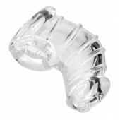 Насадка для ограничения эрекции Detained Soft Body Chastity Cage - XR Brands - купить с доставкой в Златоусте