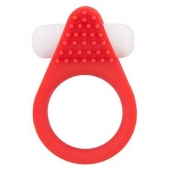 Красное эрекционное кольцо LIT-UP SILICONE STIMU RING 1 RED - Dream Toys - в Златоусте купить с доставкой