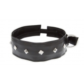 Полиуретановый ошейник с пуклями Collar with Studs - Blush Novelties - купить с доставкой в Златоусте