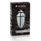 Анальный плаг для электростимуляции Hector Helix Buttplug L - 11,5 см. - MyStim - купить с доставкой в Златоусте