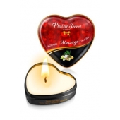Массажная свеча с ароматом экзотических фруктов Bougie Massage Candle - 35 мл. - Plaisir Secret - купить с доставкой в Златоусте