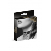 Узенький ошейник из полиуретана с кольцом - Bijoux Pour Toi - купить с доставкой в Златоусте