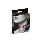 Красный чокер с замком в форме сердца - Bijoux Pour Toi - купить с доставкой в Златоусте
