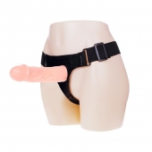 Телесный фаллоимитатор на трусиках Jessica Strap-On - 15,5 см. - Baile - купить с доставкой в Златоусте