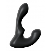 Черный анальный вибростимулятор P-Spot Milker - 14 см. - Pipedream - в Златоусте купить с доставкой