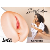 Мастурбатор с 2 тоннелями Satisfaction Gorgeous - Lola Games - в Златоусте купить с доставкой