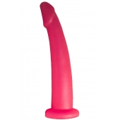 Розовый стимулятор простаты из геля - 18 см. - LOVETOY (А-Полимер) - в Златоусте купить с доставкой