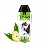 Интимный гель TOKO Pear   Exotic Green Tea с ароматом груши и зеленого чая - 165 мл. - Shunga - купить с доставкой в Златоусте