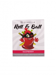 Стимулирующий презерватив-насадка Roll   Ball Raspberry - Sitabella - купить с доставкой в Златоусте